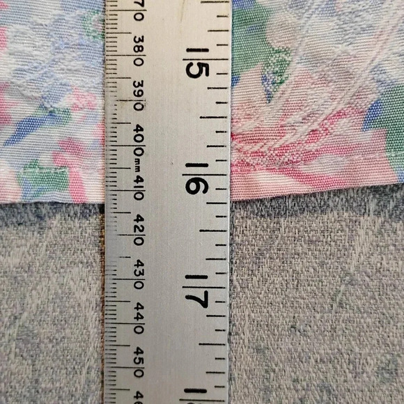 Sugar Kaine 2 pc Cullottes & Top Embroidered Floral  Pink/Blue/White in Size 12 - Picture 8 of 15